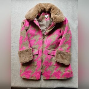 River island houndstooth coat